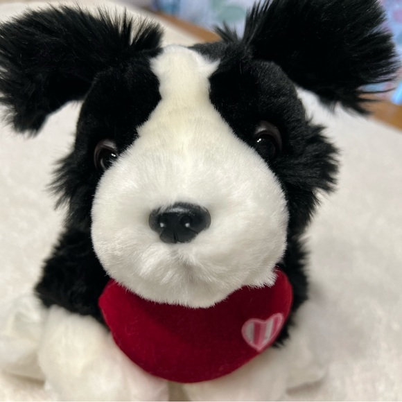 Simply Soft Collection Sheep Dog with Heart Plush - Picture 2 of 8